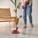 Steam mop KitFort KT-1053, 1300 W, 360 ml, cord 4.7 m, black-red