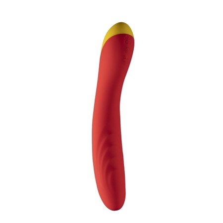 Vibrator with stimulation of Go-point Romp Hype, 21 cm, red-5