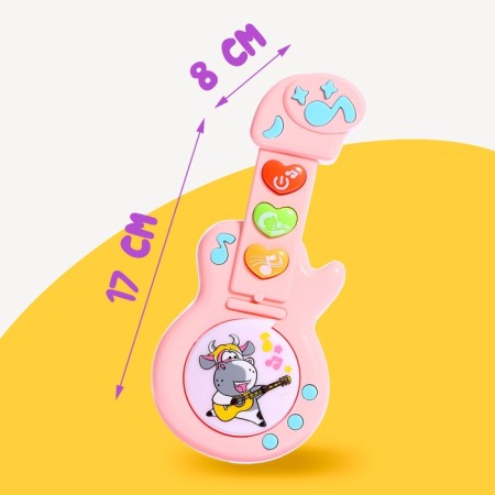 Musical guitar toy "Layer", sound effects, color mix-1