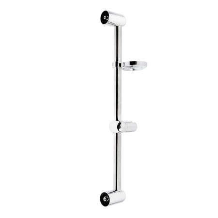Showing Strait Zein S01, with a plastic soap dish, a turning holder, satin-2