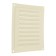 Ventilation grate Zein Lux RM1515sk, 150 x 150 mm, with a grid, metal, clone bone