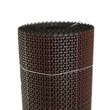 Coating carpet bristle without the base “wave”, 1 × 10 m, segment, brown color
