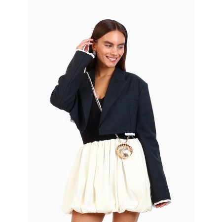 Female bag on a magnet, gold color-1
