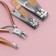 Manicure set, 8 objects, in case, beige/pink gold color