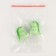 Miniature puppet "dinosaurus", set 2 pcs., Size 1 pc. - 3.5 × 5 × 2 cm, green color
