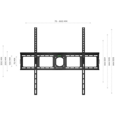 Black Black 55 "-100" Max.75kg, wall-mounted bracket-3