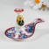 Silence on the saucer "Matron", ceramics