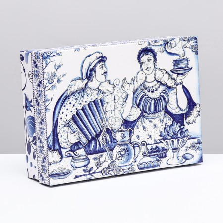 Cardboard box without window "holiday", 21 x 15 x 7 cm