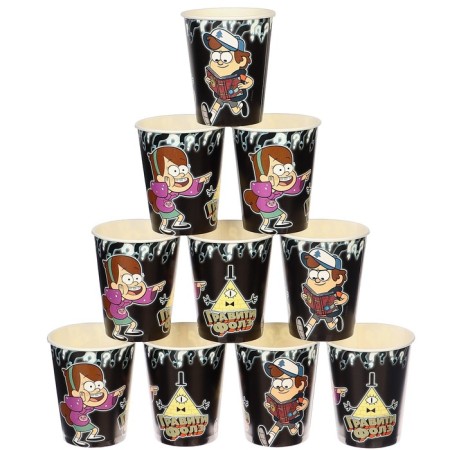 Paper glass "Happy Birthday!", 250 ml, gravity farz-5