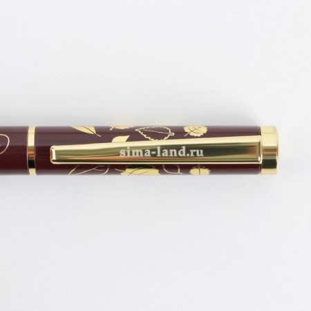 Pen in the gift case “Teacher is always right!”, Metal, blue paste, 1.0 mm-6