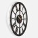 Wall clock, series: interior, "Roman numbers", smooth move, D-40 cm, mod. 8058