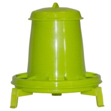 Bunker feeder for poultry at 3.5 kg, on legs, plastic
