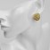 Earrings Metal "Accord" Ornament, Color Gold