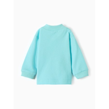 Children's blouse "elephant", mint color, height 74-3