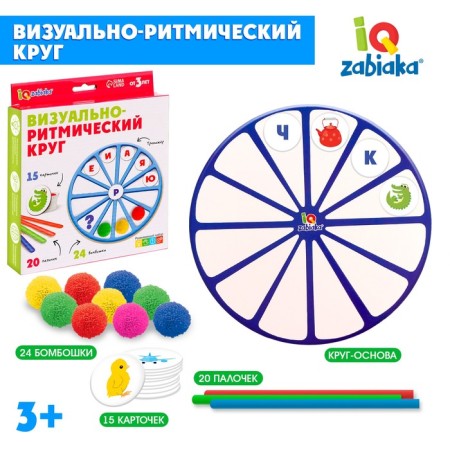 Developing set of "visual-rhythmic circle"