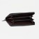 Male purse with zipper, department for bills, for maps, for coins, black color