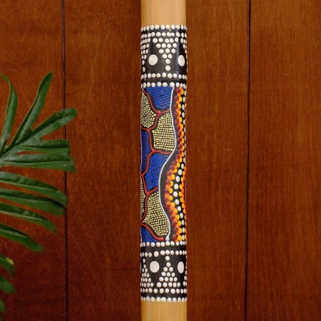 Souvenir musical instrument "Rain Staff" 60x5x5 cm mix-4