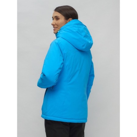 Ski suit female, size 42, blue color-21