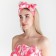 Set for a bathhouse and bathroom Ethel "Hearts" towel-Pareo 75*120 cm+bandage
