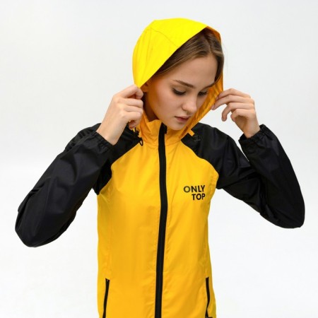 Vetrovka Onlytop Unisex with a Black/Yellow bag, p. 42-13