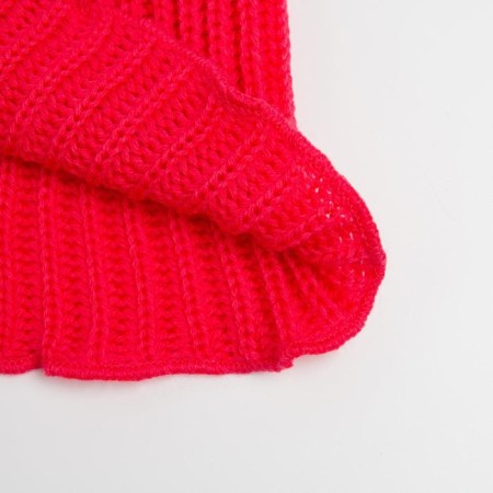 Scarf manin, coral color (1.5-3 years)-2
