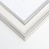 Photo frame plastic "Mira" 15x15 cm beige (plastic screen)