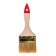 Brush Flat bison 01099-075_z01, light bristle, wooden pen, 75mm