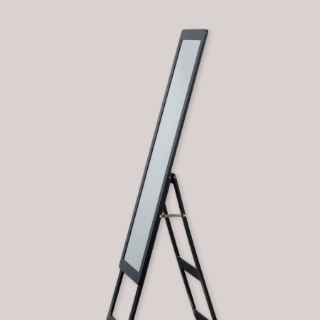 Floor mirror "Simple", black, 43x133cm-1