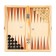 Board game 3 in 1 "Monel": backgammon, checkers, chess, 24 x 24 cm
