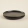 A set of porcelain plates SL Home "Dark", d = 18 cm, black color