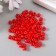 Round beads 6/0 "red" 20 g