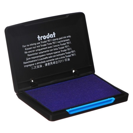 Trodat table stamping pillow, 50 x 90 mm, blue-1