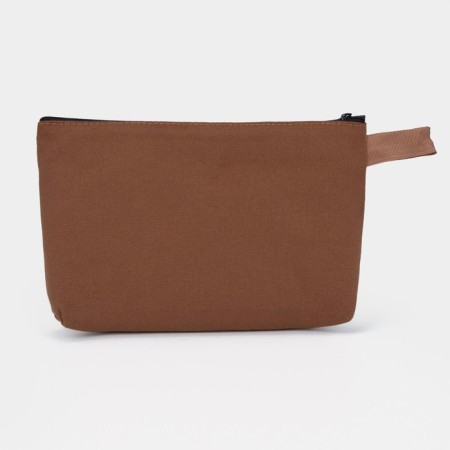 Lightning cosmetic bag, brown color-1