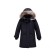 Winter park for a girl, black color, height 152