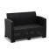 Sofa Garden Bora 2-Local 104 x 66 x 76 cm, anthracite