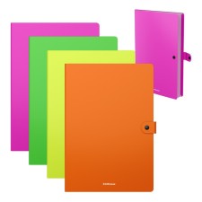 Folder-carte, A4, 4 departments, 600 μm, Erichkrause 