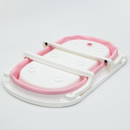 Bath -folding bath with plum, 75 cm., Pink color-4
