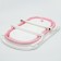 Bath -folding bath with plum, 75 cm., Pink color