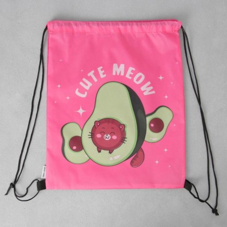Cute Meow 30 x 40 cm bag bag-5