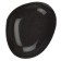 Deep plate Kutahya Porslen Galaxy, 20 cm, black color