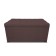 Puff with a lid and weighting, 800 × 400 × 420 mm, Vital velor, Java color