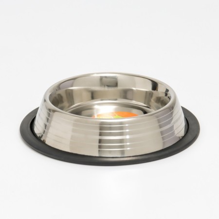 A bowl with a non -slip base with stripes, 230 ml