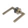 Separate handle Lockland 008 AB, bronze color