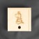 Organizer for needlework "Dragosh", wooden, 1 department, 13 × 13 × 3 cm