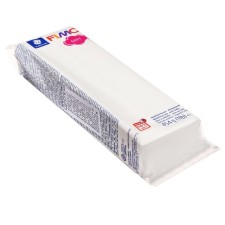 Plastic - polymer clay, 454 g, Soft, white