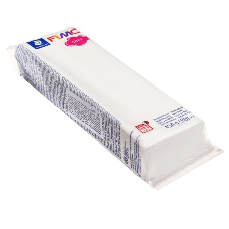 Plastic - polymer clay, 454 g, Soft, white