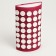 Kuznetsov applicator, neck roller, spanbond, red, 14 x 23 cm.