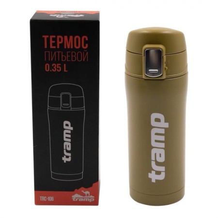 TRAMP TRC-106 thermos, drinking 0.35l, khaki-5