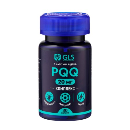 PQQ complex GLS, 30 capsules of 400 mg
