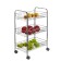 Corridgery stand, rectangular, 3 tiers, chromium color, mg003